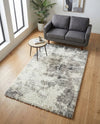 Cozy Haven Shag Collection Area Rug -  Tranquility (Pebble Gray) Rectangle Pebble Gray  lifestyle 8