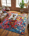 Venetian Elegance Collection Area Rug -  Sant'Erasmo Rectangle Multi  lifestyle 5