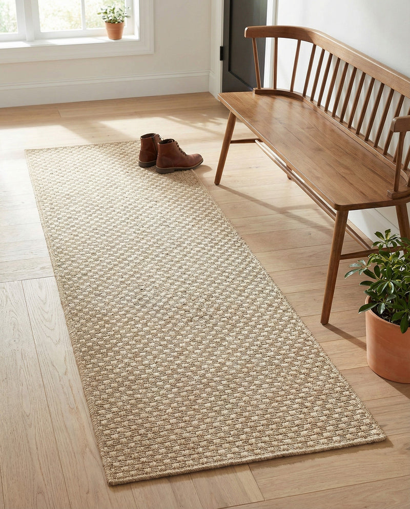 Sahara Sands Collection Area Rug -  Rosetta Runner Natural  lifestyle 54