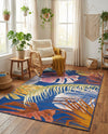 Meadow Breeze Collection Area Rug -  Clover Rectangle Multi  lifestyle 50