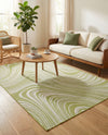 Urban Terrace Collection Area Rug - Soho Rectangle Green  lifestyle 29