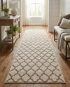 Lattice Gardens Collection Area Rug -  Bloomfield (Beige and Light Brown) Runner Beige and Light Brown  lifestyle 49