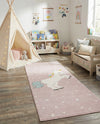 Wonder Tykes Collection Area Rug -  Tangle Runner Pink  lifestyle 41