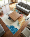Urban Terrace Collection Area Rug -  Arbor Square Multi  lifestyle 76