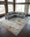 Caribbean Breeze Collection Area Rug -  Yucatan Rectangle Multi  lifestyle 25