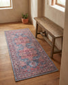 Zahara Oasis Collection Area Rug -  Fez Runner Blue  lifestyle 61