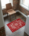 Georgetown Rugs Collection Area Rug - Dupont (Red) Rectangle Red  lifestyle 11