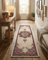 Eden Oasis Collection Area Rug -  Tranquility (Cream) Runner Cream  lifestyle 58