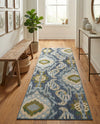 Urban Terrace Collection Area Rug -  Vista Runner Blue  lifestyle 47
