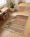 Urban Terrace Collection Area Rug -  Balcony Rectangle Beige Brown  lifestyle 17