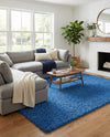Plush Oasis Collection Area Rug - Serenity (Periwinkle Blue) Rectangle Periwinkle Blue  lifestyle 21