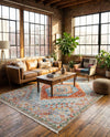 Arcadia Rugs Collection Area Rug -  Xanadu Rectangle Salmon  lifestyle 11