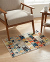 Colorburst Oasis Collection Area Rug -  Marina Rectangle Ivory  lifestyle 11