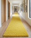 Plush Oasis Collection Area Rug - Serenity (Tuscan Sun Yellow) Runner Tuscan Sun Yellow  lifestyle 56