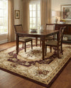 Versailles Elegance Collection Area Rug -  Louveciennes (Brown) Rectangle Brown  lifestyle 21