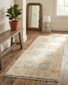 Bazaar Chic Collection Area Rug -  Kenitra Runner Blue and Ivory  lifestyle 50