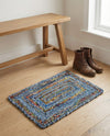 Woven Udaipur Collection Area Rug - Sahara Rectangle Blue and Multi  lifestyle 30