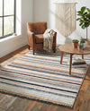 Marrakech Mosaic Collection Area Rug - Casablanca Rectangle Ivory  lifestyle 10
