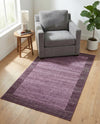 Studio Haven Collection Area Rug -  Conservatory (Violet) Rectangle Violet  lifestyle 14