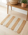 Serenity Braided Jute Collection Area Rug - Luna Rectangle Natural and Ivory  lifestyle 16