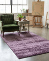 Studio Haven Collection Area Rug -  Gallery (Violet) Rectangle Violet  lifestyle 34
