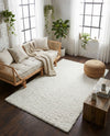 Alpine Plush Collection Area Rug -  Cortina (White) Rectangle White  lifestyle 21