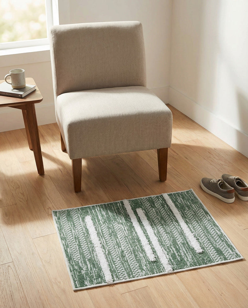Cathedral Elegance Collection Area Rug - Chapel Rectangle Green  lifestyle 58