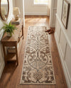 Andes Summit Collection Area Rug -  Merida Runner Dark Beige  lifestyle 42
