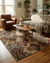 Bistro Lounge Collection Area Rug -  Piccolo Rectangle Beige  lifestyle 25