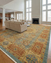 Ottoman Elegance Collection Area Rug -  Ephesus Rectangle Light Blue  lifestyle 22