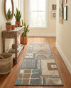 Savannah Sojourn Collection Area Rug -  Tsavo Runner Multi  lifestyle 78