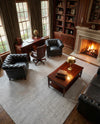 Berkshire Estate Collection Area Rug - Windsor (Grey Manor) Rectangle Grey Manor  lifestyle 26