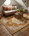 Eden Oasis Collection Area Rug -  Tranquility (Yellow) Rectangle Yellow  lifestyle 17