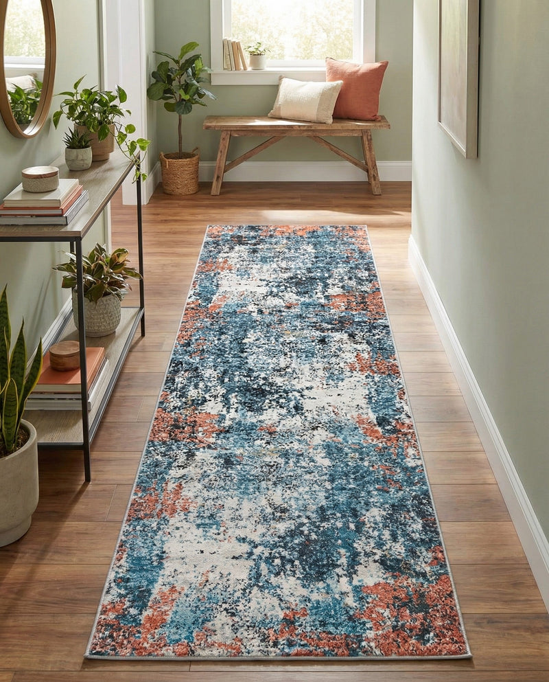 Dresden Elegance Collection Area Rug -  Seiffen Runner Multi  lifestyle 57