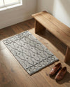 Savannah Weave Collection Area Rug - Serengeti Rectangle Gray  lifestyle 26
