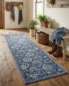 Horizon Collection Area Rug -  Aurora Runner Blue  lifestyle 78