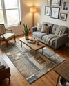 Savannah Sojourn Collection Area Rug -  Tsavo Rectangle Multi  lifestyle 9