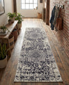 Georgetown Rugs Collection Area Rug - Dupont (Blue) Runner Blue  lifestyle 66