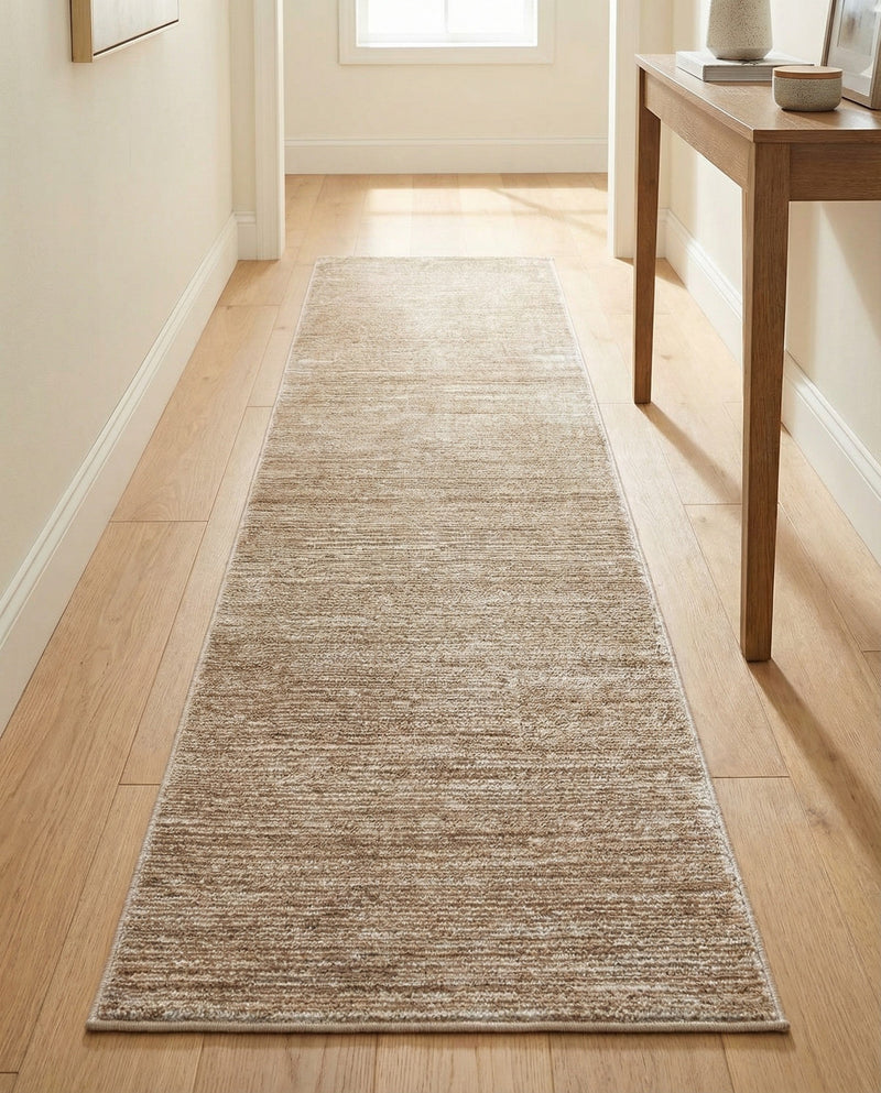 Bloomsbury Elegance Collection Area Rug -  Kensington (Beige) Runner Beige  lifestyle 38