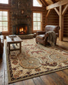 Frontier Trails Collection Area Rug -  Onyx Rectangle Green  lifestyle 68