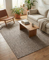 Seaside Serenity Collection Area Rug - Veranda (Light Brown) Rectangle Light Brown  lifestyle 32