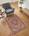 Savannah Threads Collection Area Rug -  Chihuahuan Rectangle Red  lifestyle 12