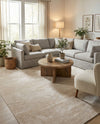 Bloomsbury Elegance Collection Area Rug -  Kensington (Ivory) Rectangle Ivory  lifestyle 4