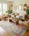 Caribbean Breeze Collection Area Rug -  Grenada Rectangle Multi  lifestyle 25