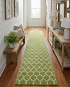 Lattice Gardens Collection Area Rug -  Bloomfield (Light Green) Runner Light Green  lifestyle 63