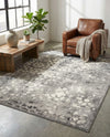 Riviera Elegance Collection Area Rug -  Vence Rectangle Dark Gray  lifestyle 19