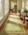 Horizon Collection Area Rug -  Apex (Light Green) Runner Light Green  lifestyle 52