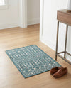 Savannah Pergola Collection Area Rug -  Pergola (Teal) Rectangle Teal  lifestyle 14