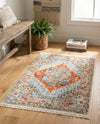 Arcadia Rugs Collection Area Rug -  Xanadu Rectangle Salmon  lifestyle 20