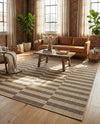 Sahara Sands Collection Area Rug -  Akhetaten Rectangle Natural and Brown  lifestyle 19